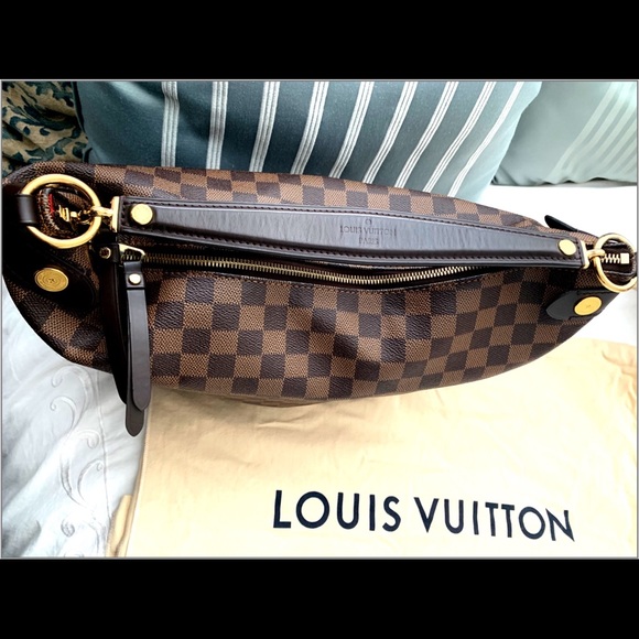 LOUIS VUITTON DAMIER EBENE DUOMO HOBO BAG - Picture 2 of 9